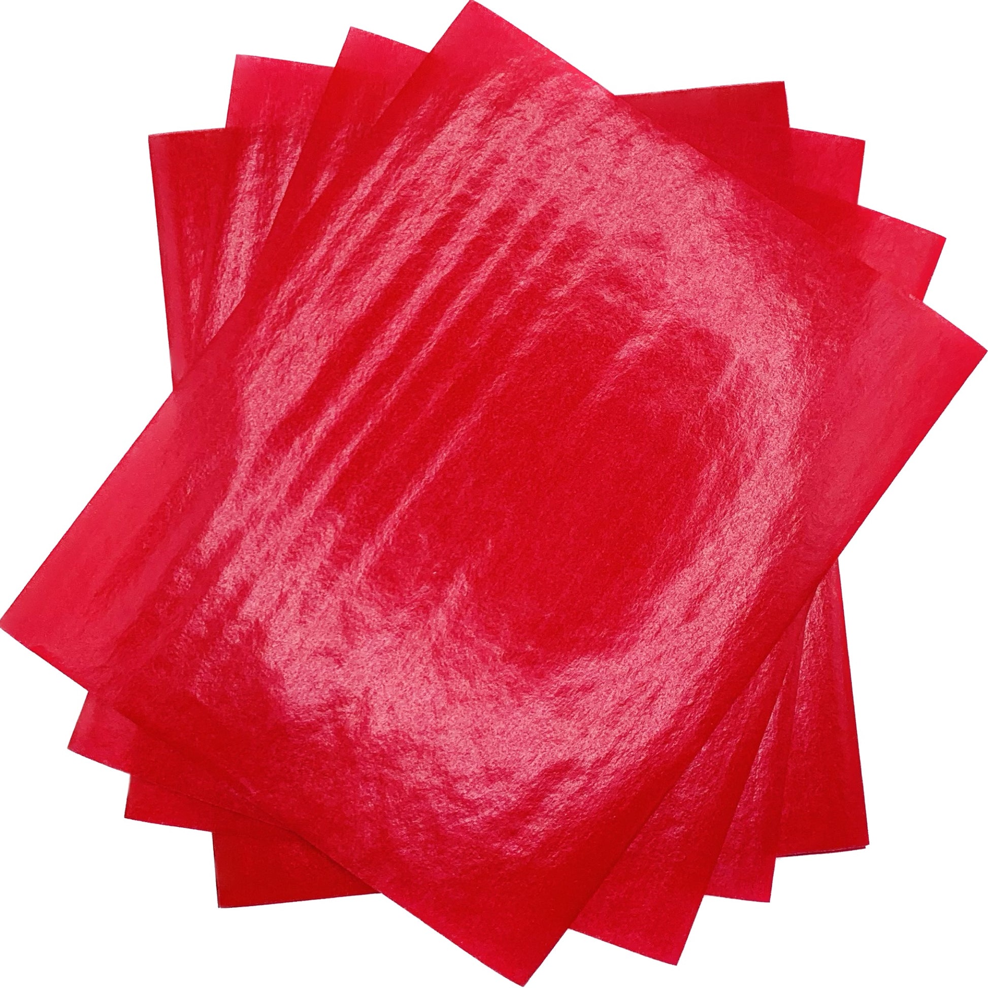 Red Wax Caramel Candy Wrappers