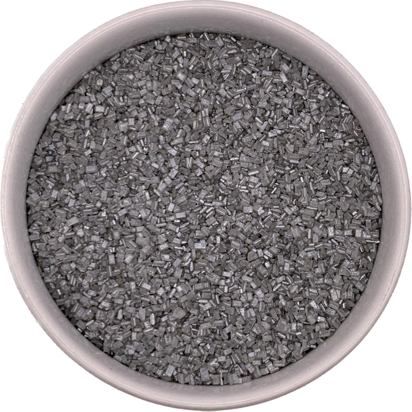 Silver Pearlized Sugar