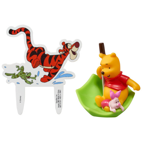 Winnie the Pooh Cake Topper Hunny Raindrops Decoset