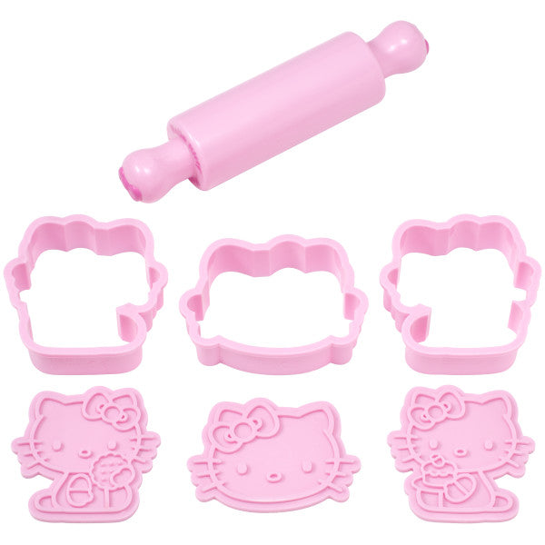 Hello Kitty Cake Topper Play Bake Fun! Decoset