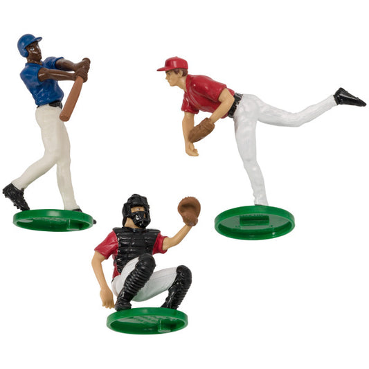 Baseball Cake Topper Batter Up Decoset