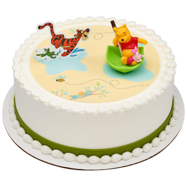 Winnie the Pooh Cake Topper Hunny Raindrops Decoset