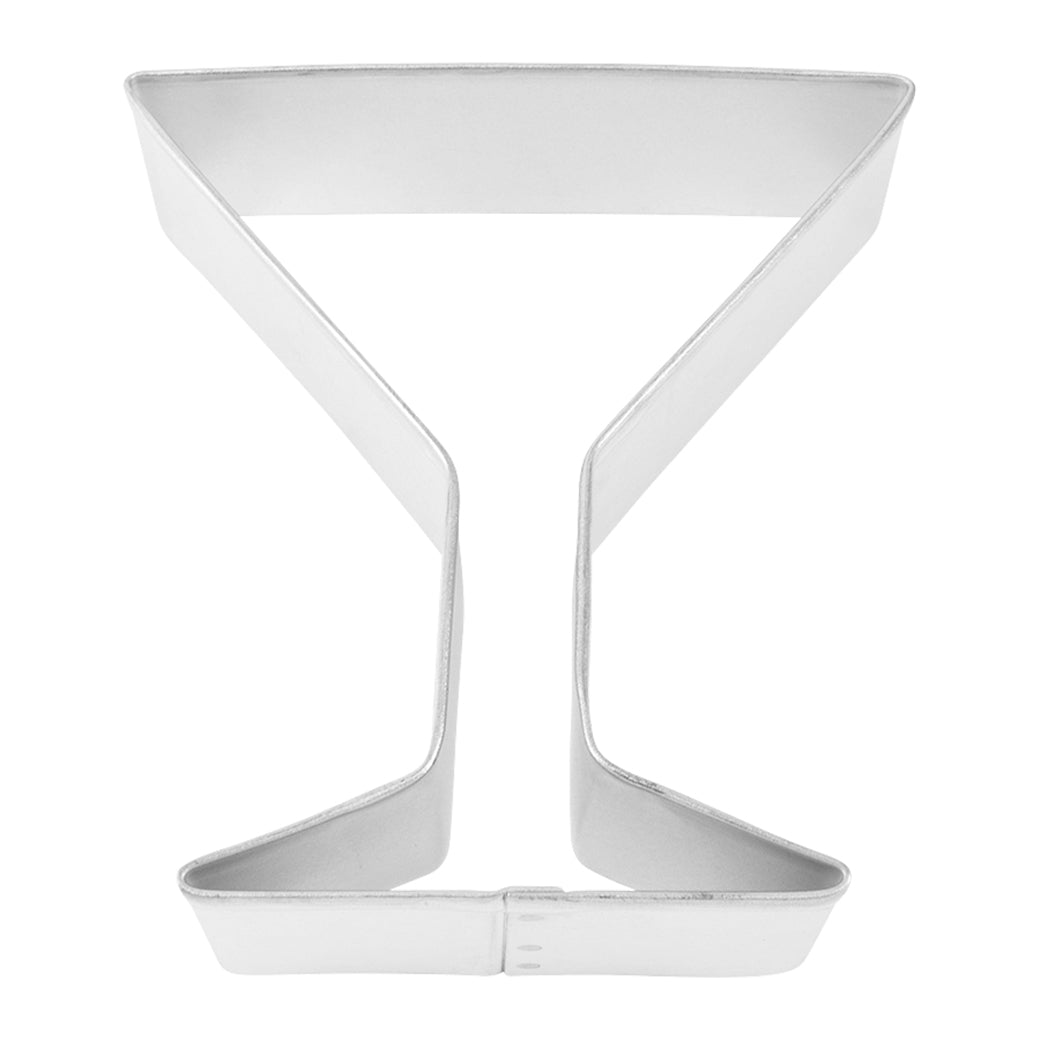 Martini Glass Cookie Cutter 4"