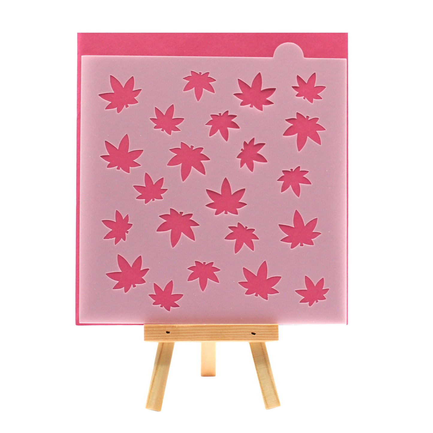 Marijuana Leaves Cookie Stencil - Medium