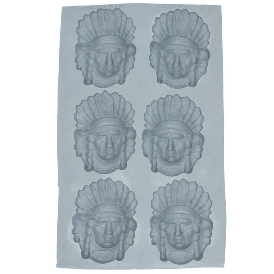 Native American Chief Mint Mold