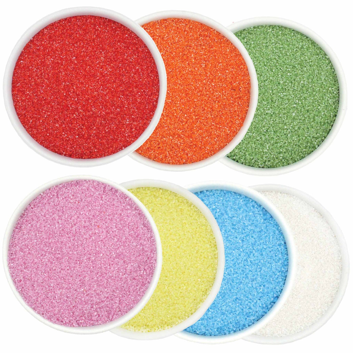 Natural Dyed Sanding Sugar - Pearlized Finish