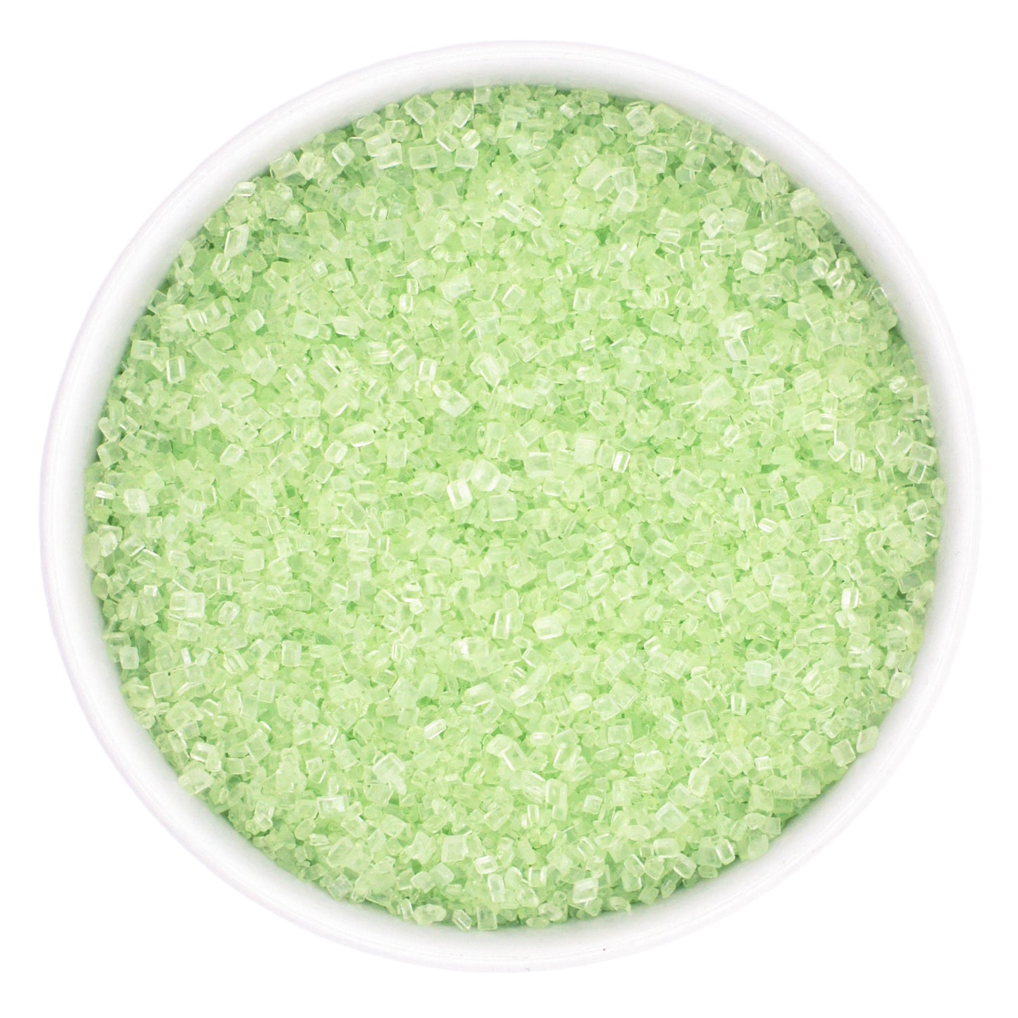 Pastel Green Coarse Sanding Sugar - 8 oz