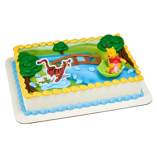 Winnie the Pooh Cake Topper Hunny Raindrops Decoset