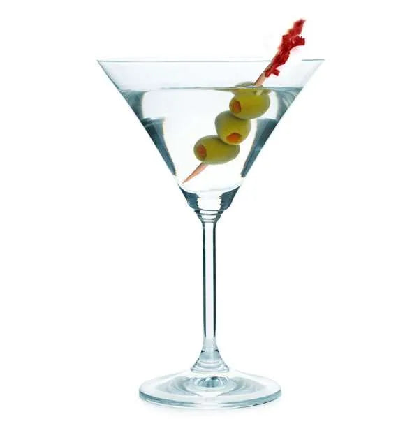 Package of 100 wooden cocktail picks with red and blue cellophane frill tops, ideal for parties and appetizers