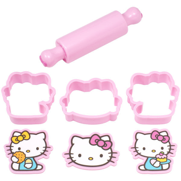 Hello Kitty Cake Topper Play Bake Fun! Decoset