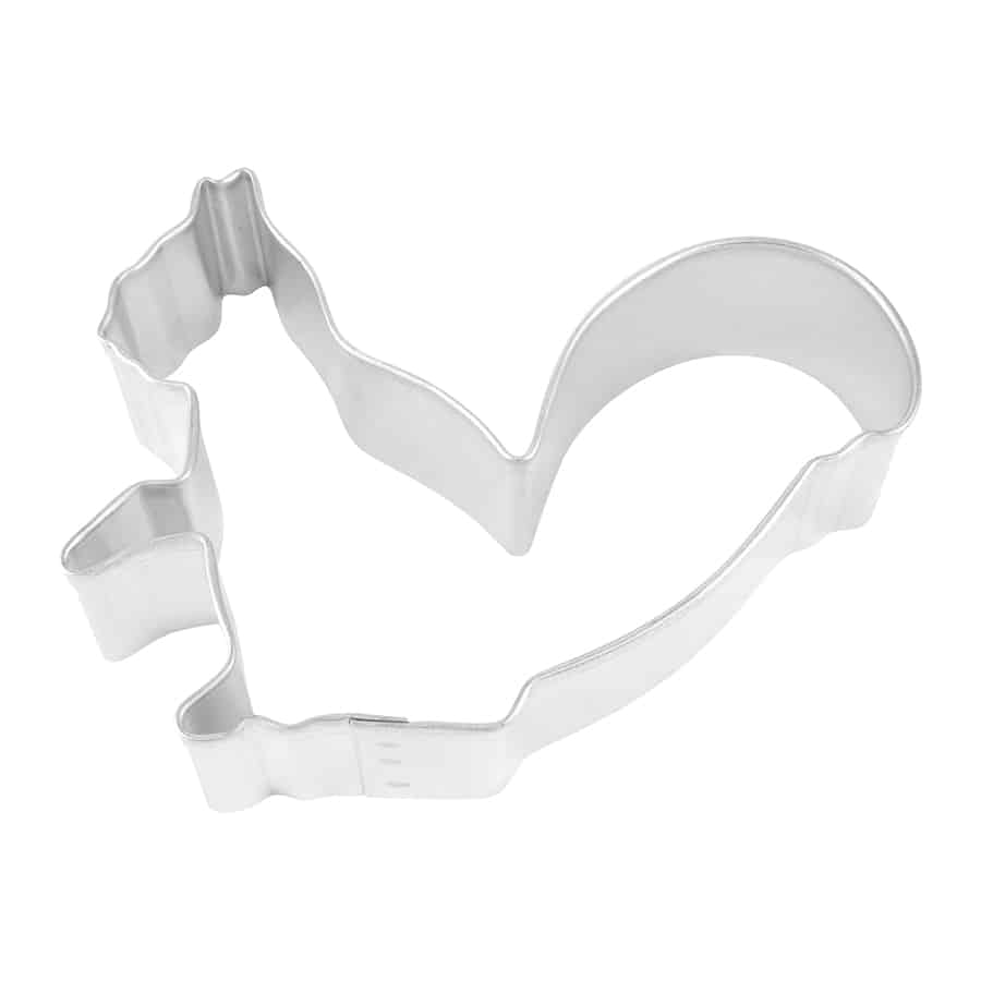 A metal squirrel-shaped cookie cutter with a detailed bushy tail and pointed ears, designed for creating woodland-themed cookies.