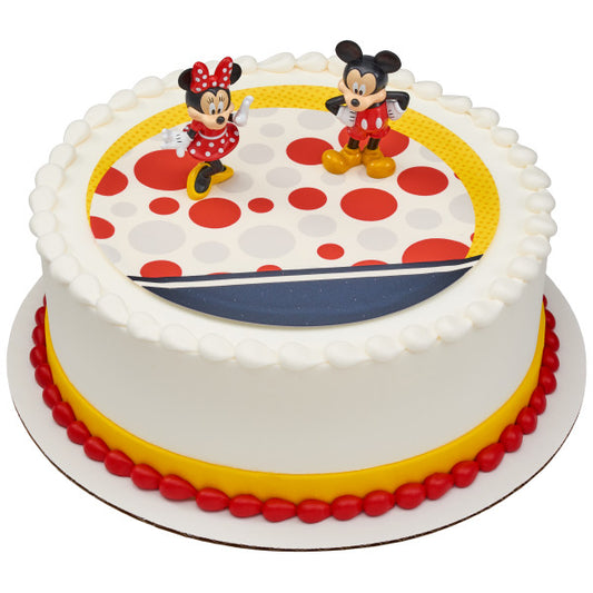 Mickey Mouse and Minnie Mouse DecoSet® Cake Kit