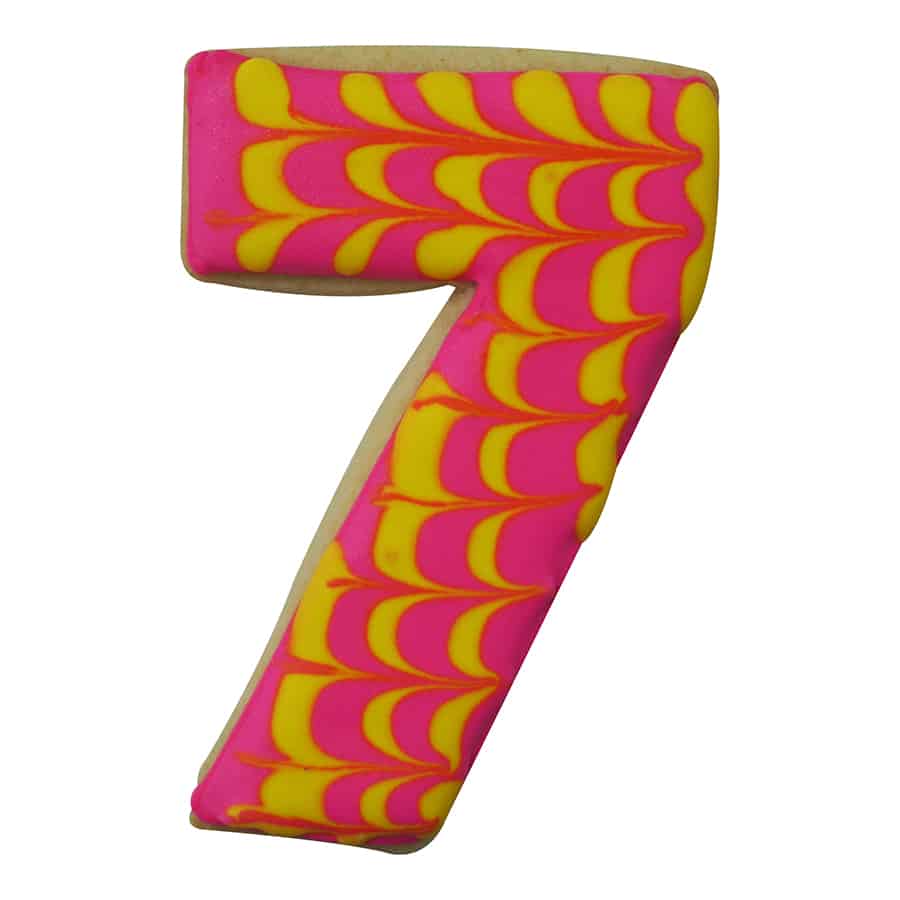 Number 7 Cookie Cutter - 3"