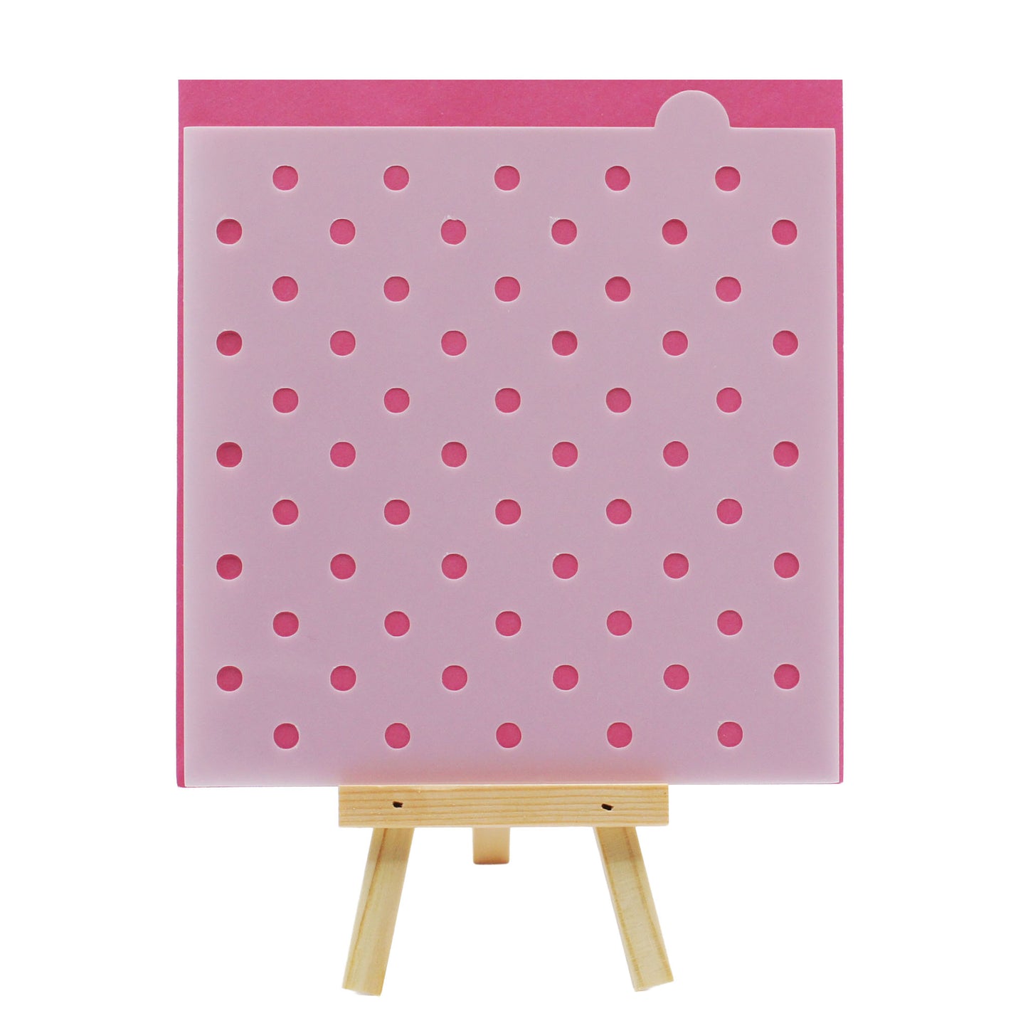 3/16" Circle Dots Cookie Stencil - Alternating Pattern