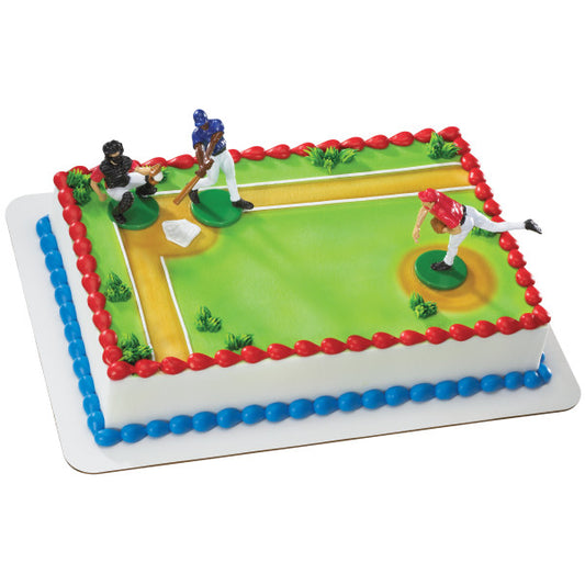 Baseball Cake Topper Batter Up Decoset