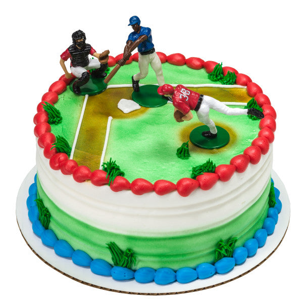 Baseball Cake Topper Batter Up Decoset
