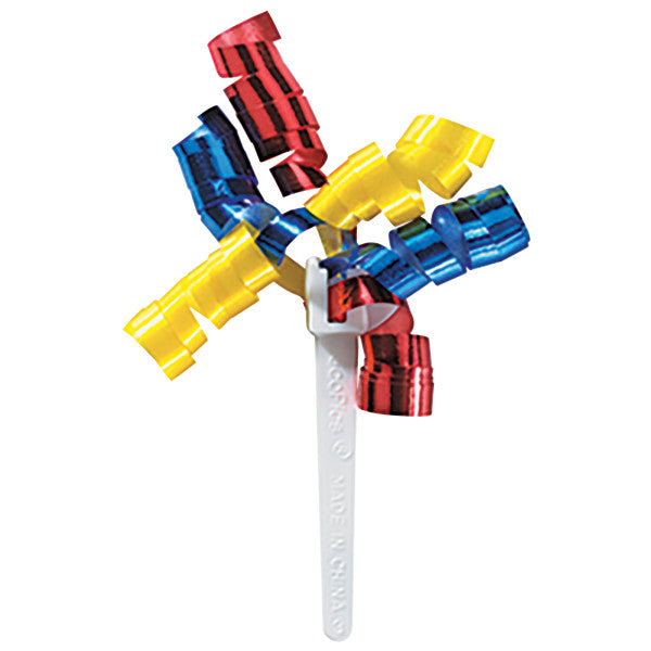 Colorful Ribbon Cupcake Picks
