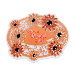 Floral Poptop and 6 Floral Picks Set