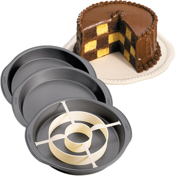 Wilton Easy Layers! Cake Pan Set 5/Pkg-6