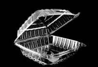 Clear Hinged 8 1/4" x 8 1/4"