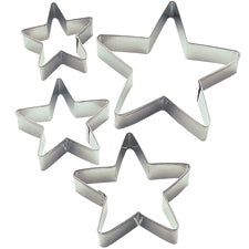 Wilton Stars Nesting Cutters 4 pc