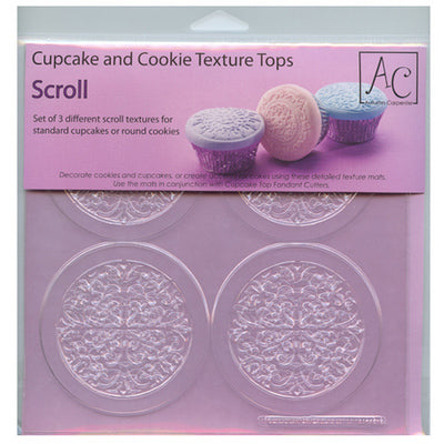 Cupcake and Cookie Texture Tops - Scroll