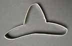 Sombrero Cutter 5"