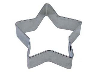2.75" Star Shaped Cookie Cutter