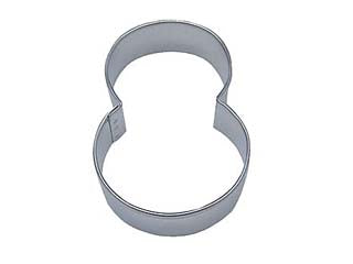 Number 8 Cookie Cutter 3"