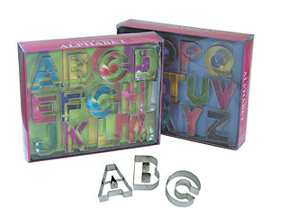 Deluxe Alphabet Cookie Cutter Set 26 pc