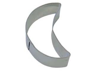Crescent Moon Cookie Cutter 3"