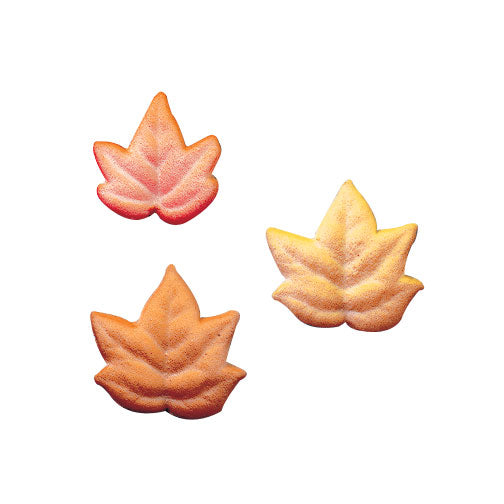 Fall Leaves Assortment 1" - 1 1/4" 12/pkg