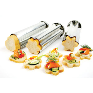 Canape Bread Molds 3 pc. Set