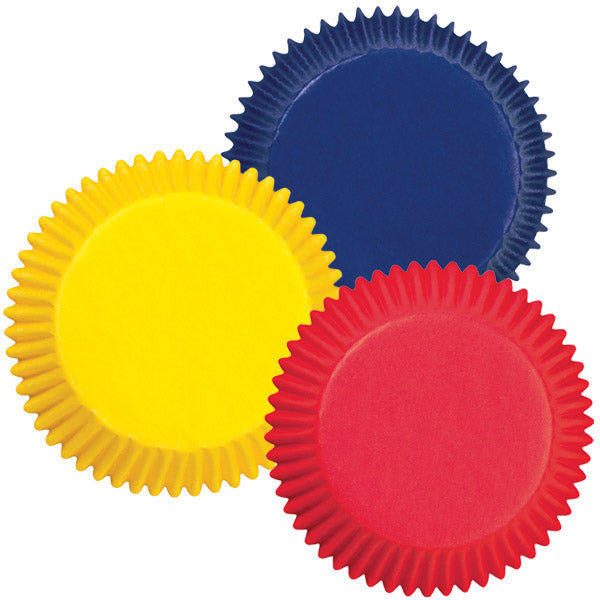 Wilton Primary Assortment Mini Baking Cups 100/pkg