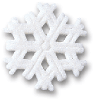 Snowflake Sugars 10/pkg