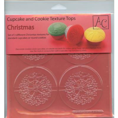 Cupcake and Cookie Texture Tops - Christmas