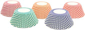 Candy Cane Swirl Standard Baking Cups 100 Ct Assortment