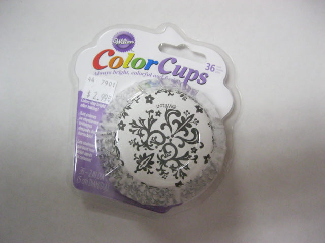 Wilton Damask Color Cup Standard Baking Cup 36/pkg