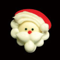 Royal Icing Santa Faces 10 per package