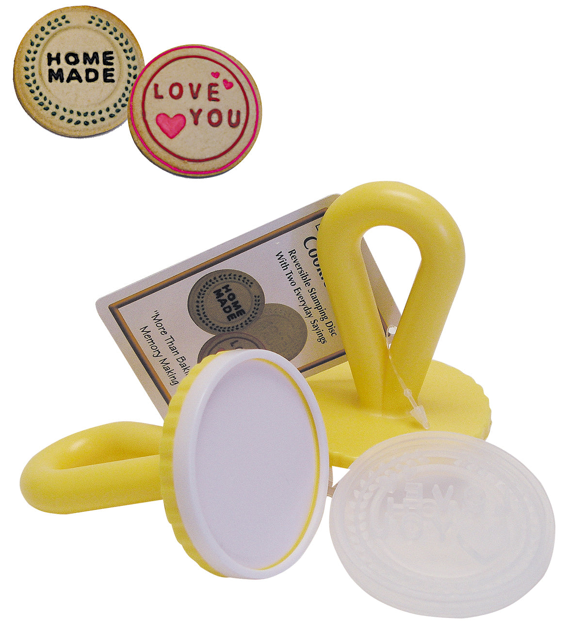 Cookie Stamp Set w/Messages Silicone