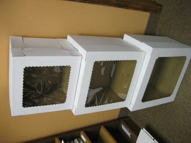 Tall Cake Box 12 x 12 x 8 (in store ONLY)