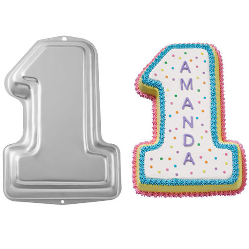 Wilton Number 1 Shaped Cake Pan