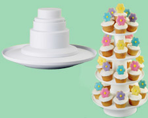 Wilton 3 Tier Cupcake Stand - White
