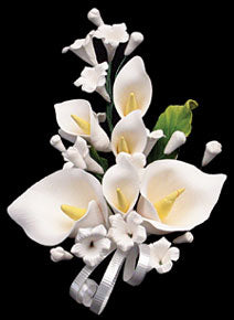 Calla Lily Spray White 6 1/2" ea