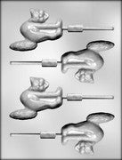 2 3/8" Cat Chocolate Lollipop Mold