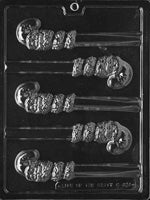 Candy Cane Santa Pretzel Mold