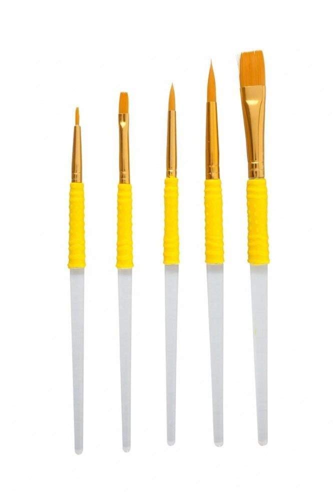 5 Piece Decorating Brush Set