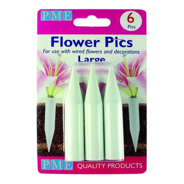 Flower Cake Spikes (Large)