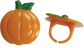 Pumpkin Cupcake Rings