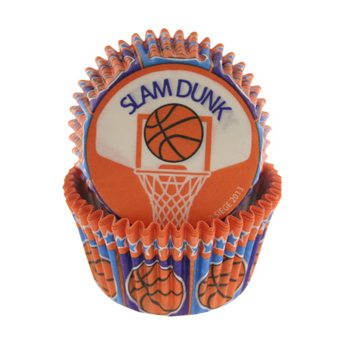 Basketball Baking Cups